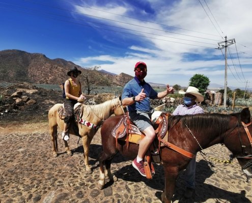 Cabalgata por la Ruta del tequila